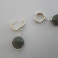 Комплект бижута от лабрадорит (полускъпоценен камък) и сребро, снимка 5 - Бижутерийни комплекти - 31841687
