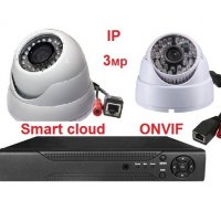 720р 3мегапиксела Lens, NVR, HDMI, VGA, меню на БЪЛГАРСКИ, Н.264, ONVIF ,Smart cloud, IP комплект с , снимка 1 - Комплекти за видеонаблюдение - 31978825