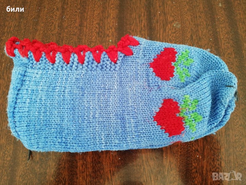 Ръчно плетени терлици , снимка 1