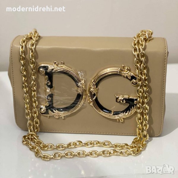 Дамска чанта Dolce&Gabbana злато, снимка 1