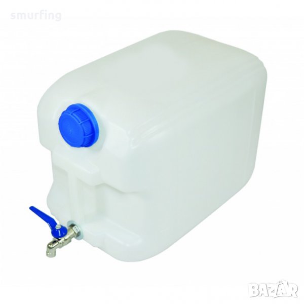 Туба за вода 20 литра с метално кранче, снимка 1