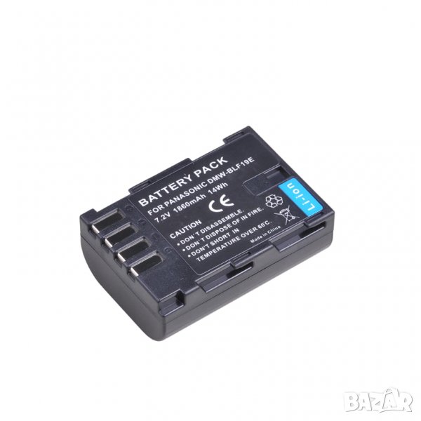 1860mAh  Батерия за Panasonic Lumix 7.2V, DMW-BLF19 DMW BLF19, DMW-BLF19e, BLF 19 pp, G9 GH3, снимка 1