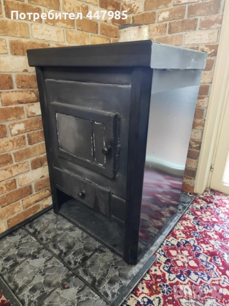 Камина с водна риза  17kw, снимка 1