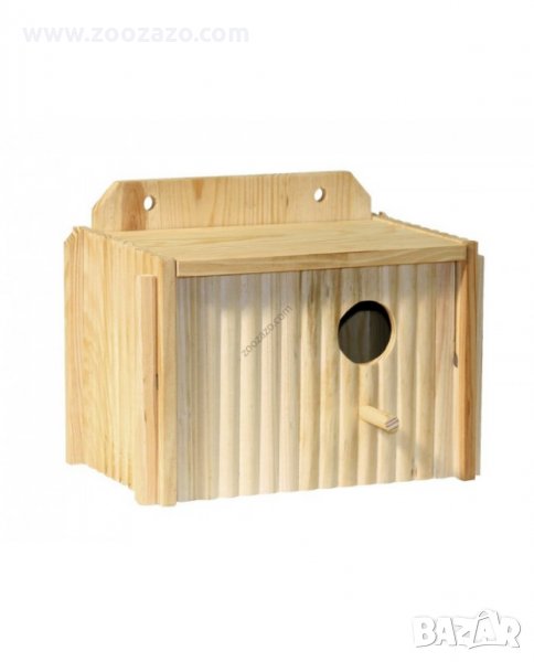 Гнездилка за вълнисти папагали - 21x13x13см. - Модел: 82955, снимка 1