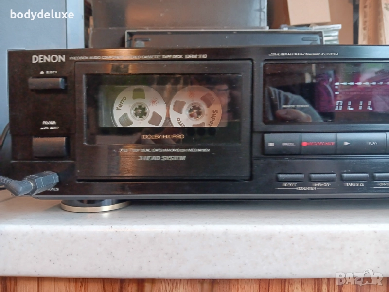 DENON DRM-710 триглав дек, снимка 1