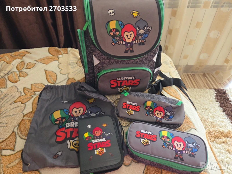 Раница и несесери Brawl stars, снимка 1