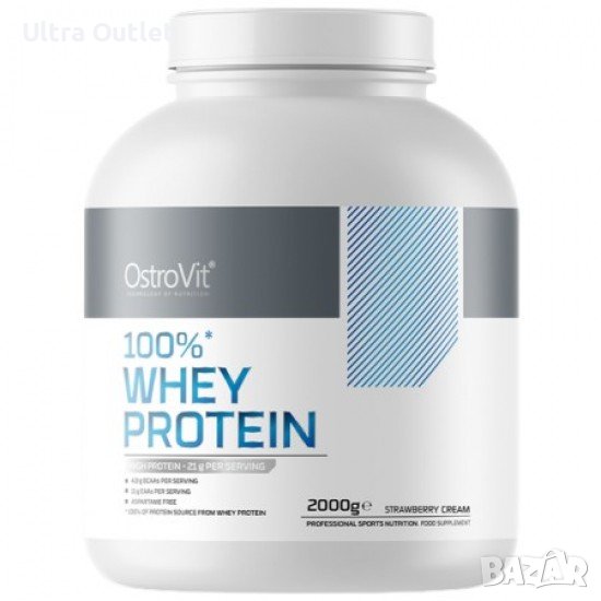 Суроватъчен протеин Ostrovit 2 кг. (100% Whey Protein), снимка 1