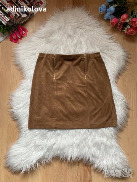 Велурена пола New Look, снимка 1