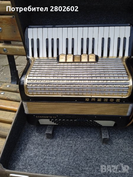 Продавам акордеон Хонер Hohner 72  баса, снимка 1
