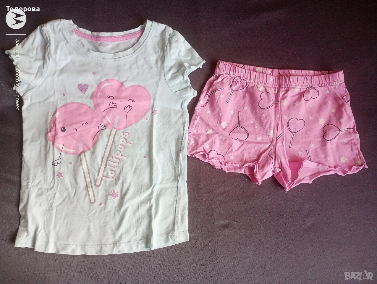 Комплект за момиче 92/98 размер , снимка 1