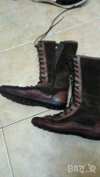 Дамски ботуши Geox 37 номер естествена кожа, снимка 1