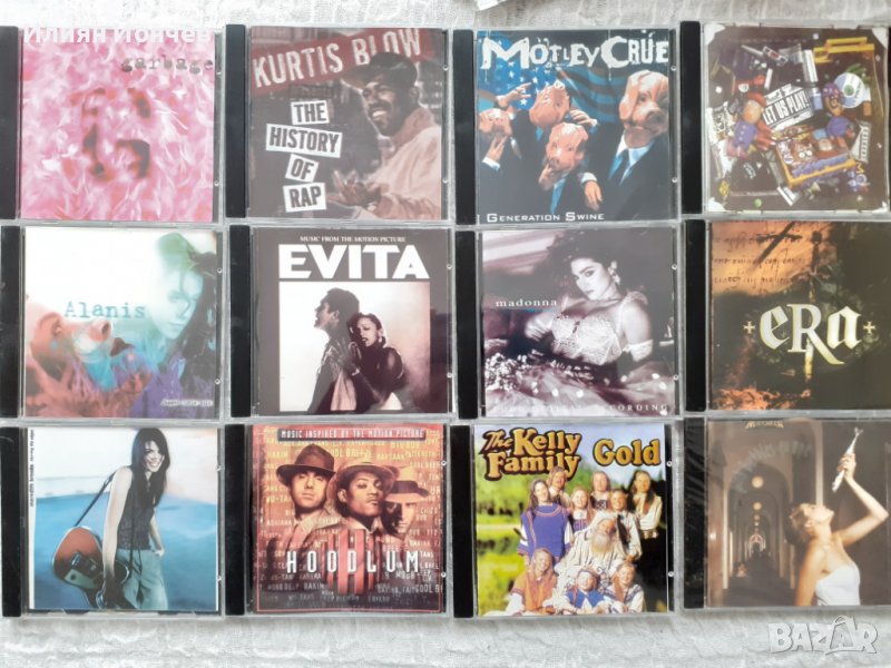 Колекция CD дискове / компактдискове с музика - 100 бр. в CD дискове в ...