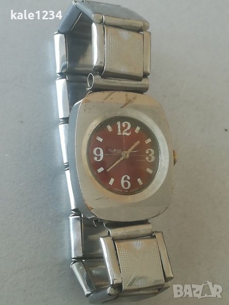 Ретро часовник SLAVA. Made in USSR. Vintage watch. Дамски. Механичен. СЛАВА. СССР. , снимка 1