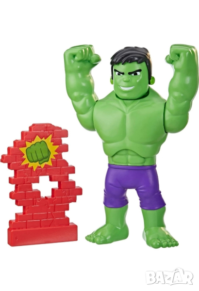 Голяма Екшън фигура Spidey Marvel Hulk
Power smash Хълк
, снимка 1