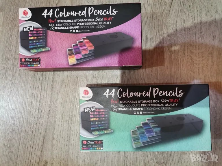 Комплект моливи 44 БР. DecoTime КУТИЯ, снимка 1