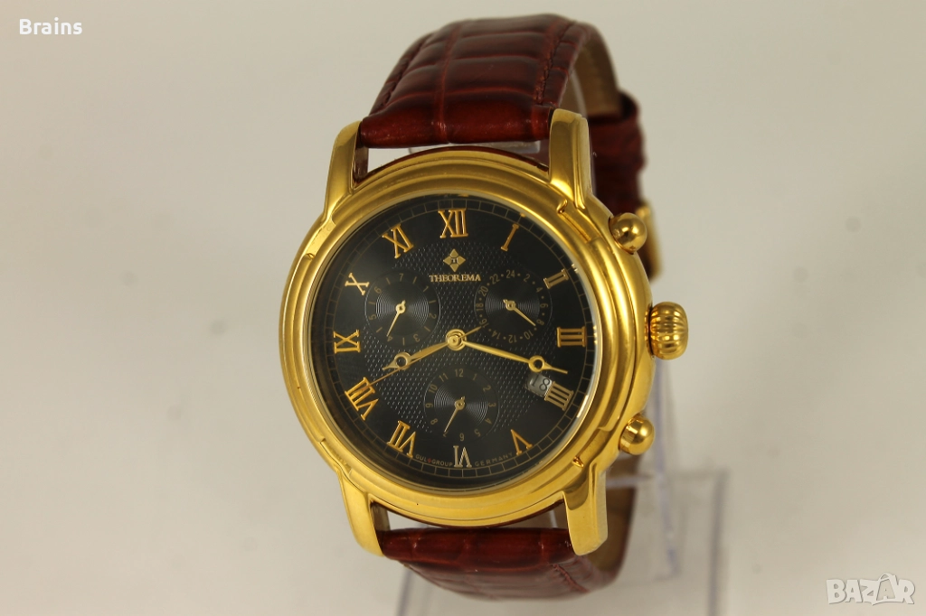 THEOREMA T21762 Немски Ръчен Часовник Автоматик НОВ, снимка 1