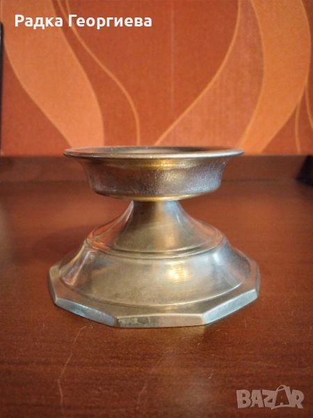 Месингов свещник, снимка 1