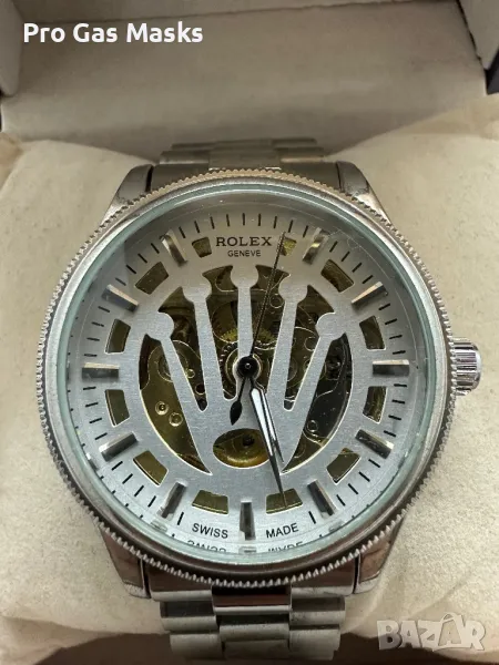 Часовник Rolex Ролекс Automatic Автоматичен Само за 300 лв Ново с Дървена Кутия, снимка 1
