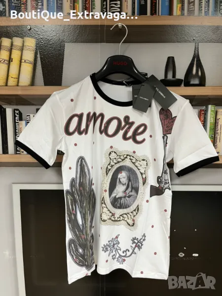 Мъжка тениска Dolce & Gabbana Amore !!!, снимка 1