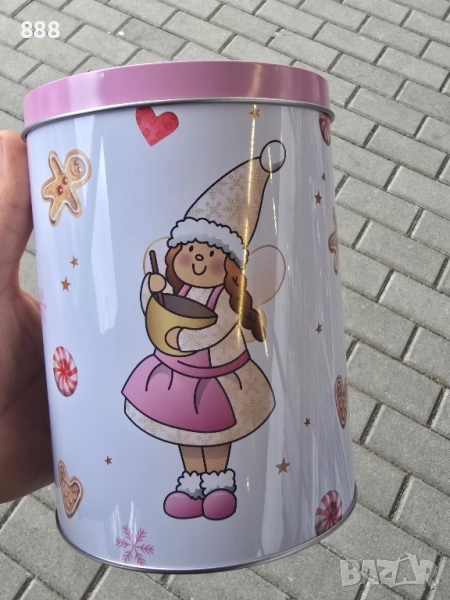 метални кутии коледни, снимка 1