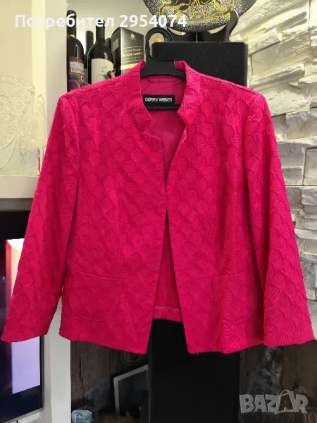 сако дамско бонбонено розово м 25лв, снимка 1