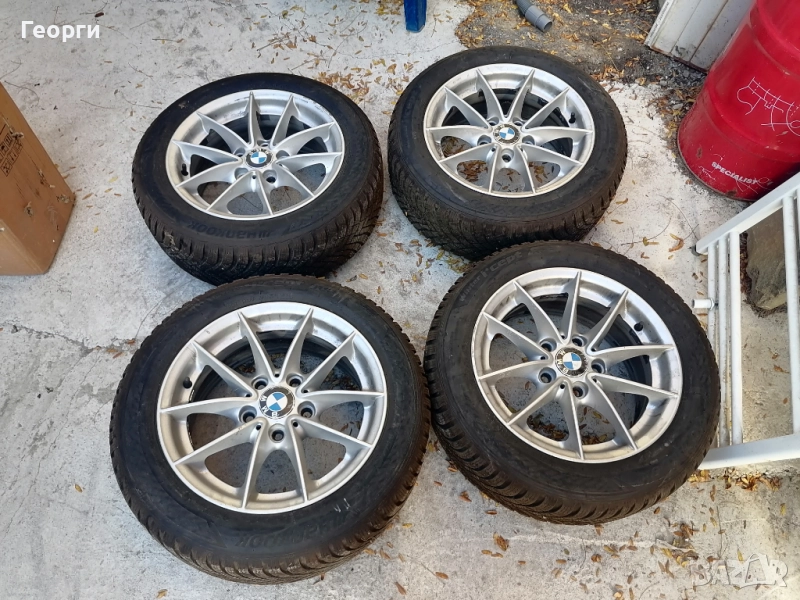 Джанти 16 5x120 с ново гуми , снимка 1