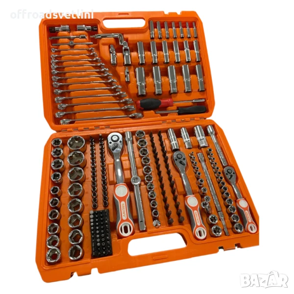 Професионален Гедоре куфар 216 части - За майстори и професионалисти, снимка 1