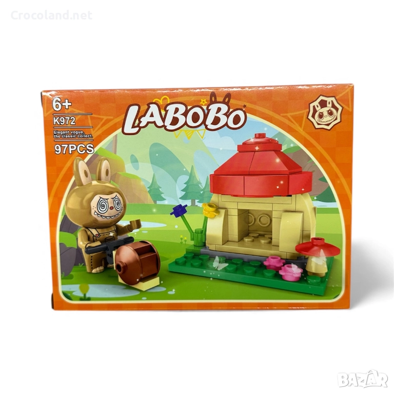 Детски конструктор LABOBO – забавни животинки (4 модела), снимка 1