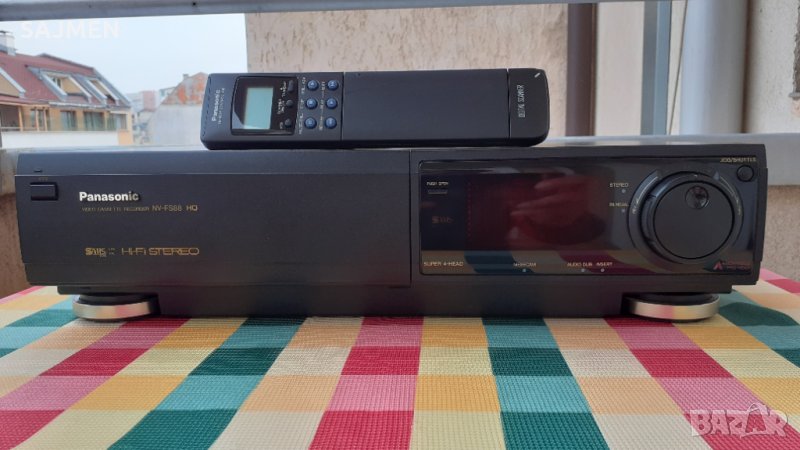 Продавам S-VHS Видеорекордер Panasonic NV-FS88EE, снимка 1