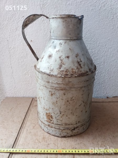 масивен възрожденски гюм за мляко, снимка 1