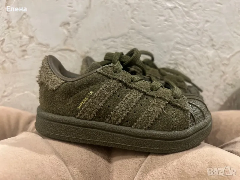 Бебешки маратонки adidas superstar 20 номер, снимка 1
