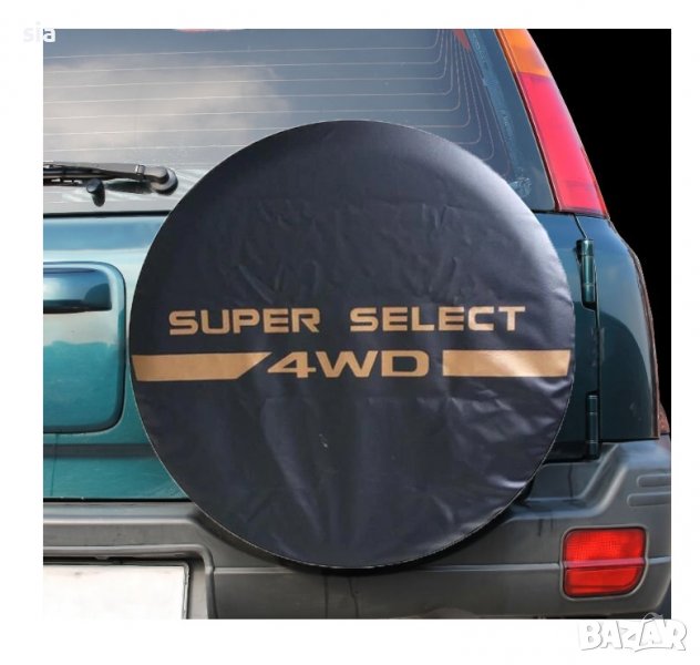 Калъф за резервна гума, златен надпис,  16 цола, снимка 1