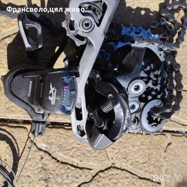 10 скоростна система за велосипед колело Shimano deore xt , снимка 1