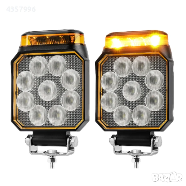 Диоден халоген 2027 с аварийна светлина, снимка 1