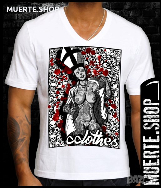 Тениска с щампа ATHEISM, снимка 1