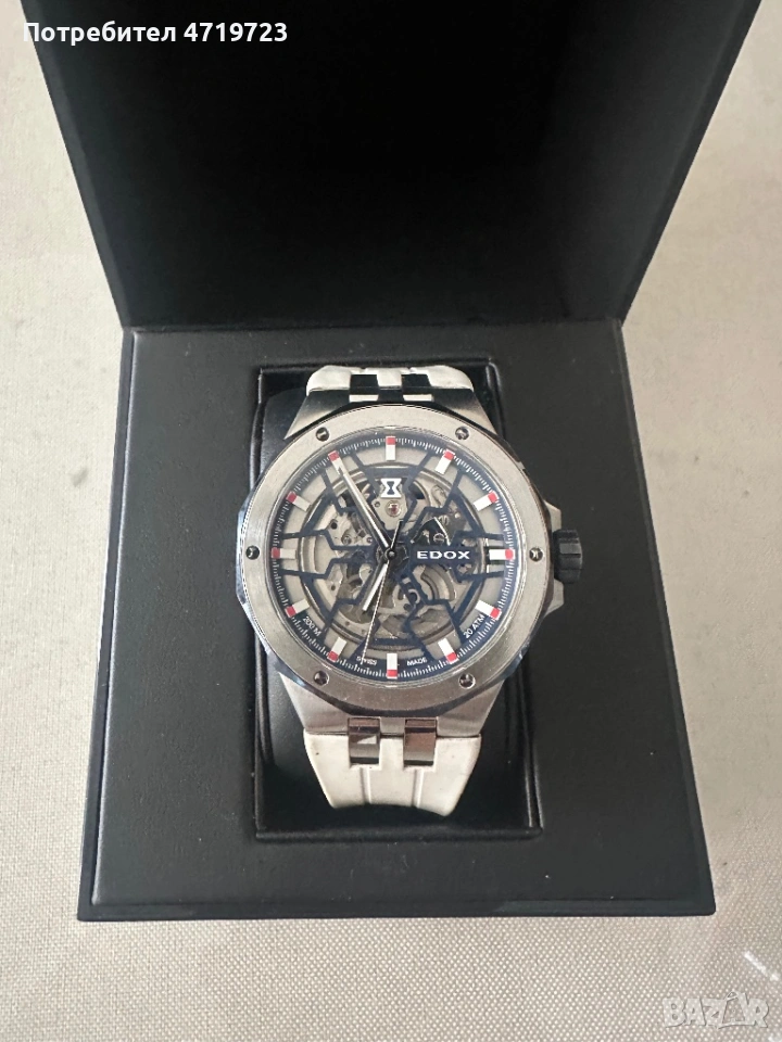 Edox Delfin Mecano Automatic Skeleton, снимка 1