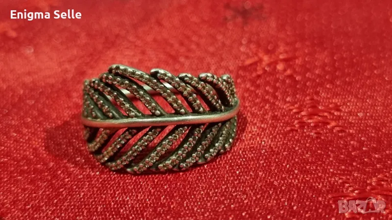 Винтидж сребърен пръстен Пандора - Pandora, снимка 1