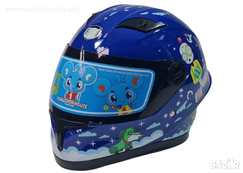 Детска мото каска, снимка 1