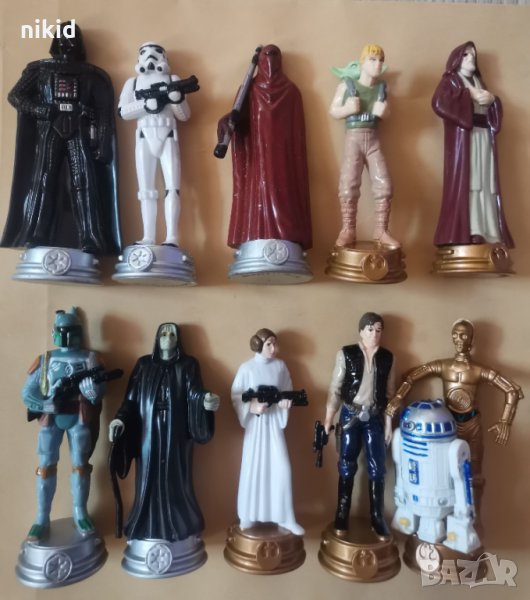 Star Wars Междузвездни войни PVC фигурки пластмасови на стенд за игра и украса торта топер, снимка 1