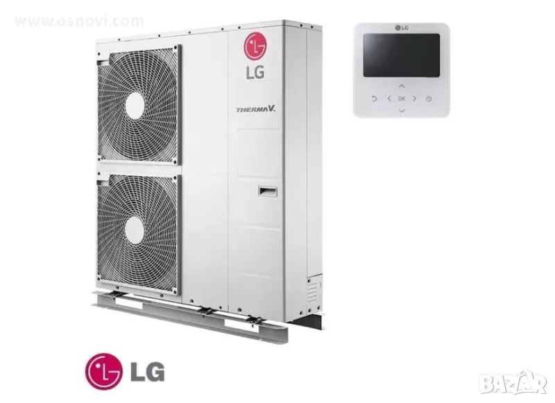 12/14/16 kW LG THERMA V Monobloc R32 термопомпа моноблок, снимка 1