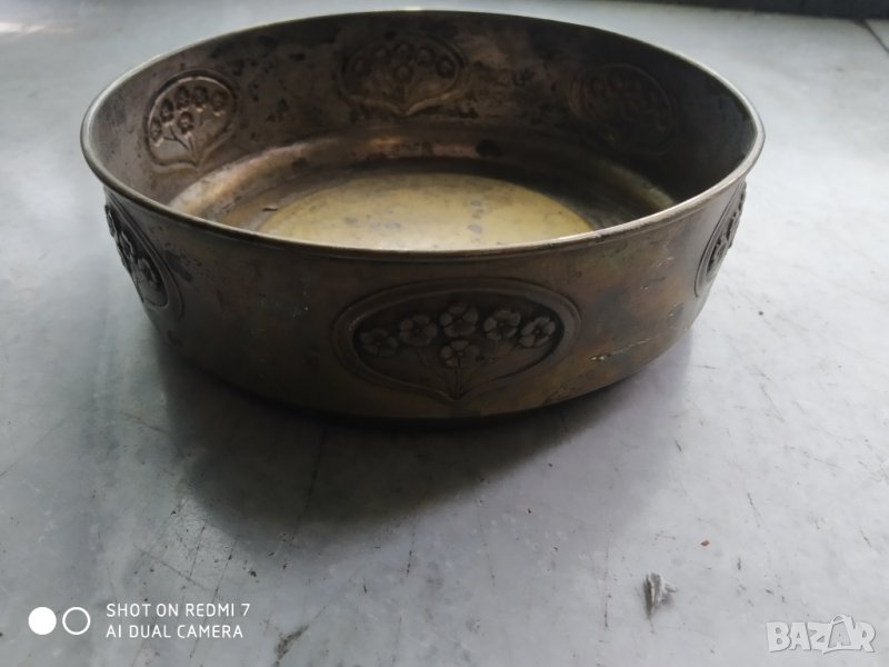 стара метална купичка, снимка 1