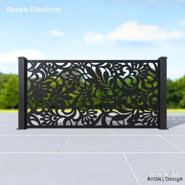 Над 3000 модела оградни пана, врати, порти, парапети и пана за дома, снимка 1