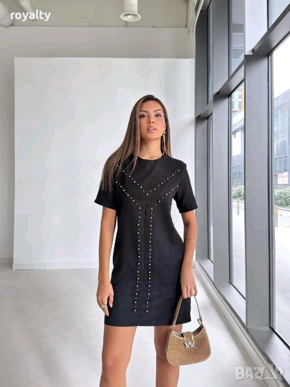 Велурени Рокли с Капси, снимка 1