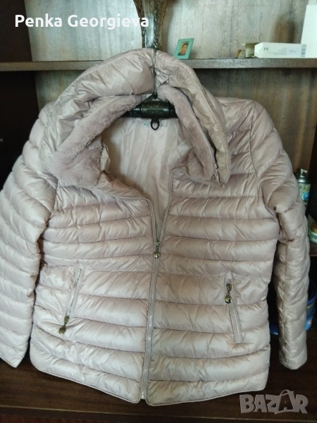 ново,р-р54,го-128,дъл-82,цвят- металик капучино , снимка 1