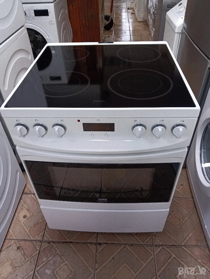 Уникална печка с керамичен плот Voss Electrolux с две години гаранция!, снимка 1