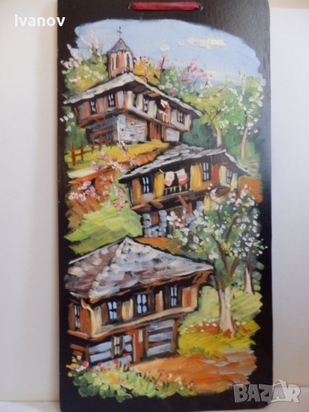 Пейзаж - стари възрожденски къщи, снимка 1