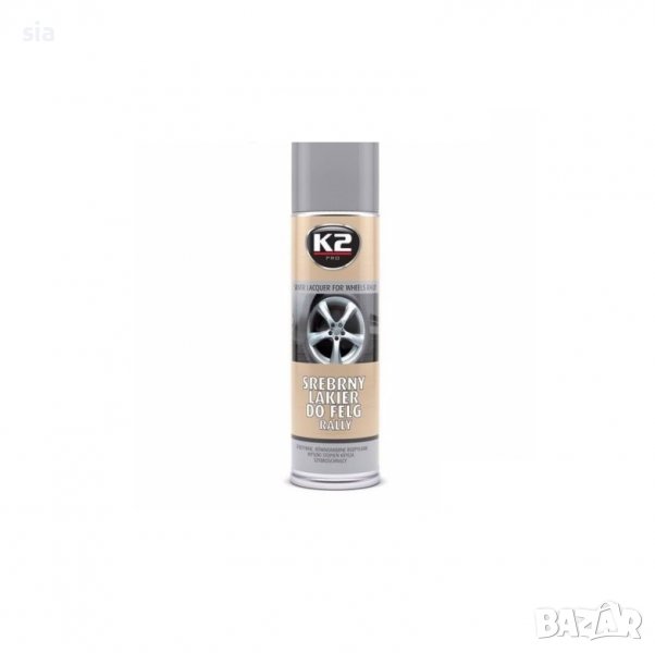 Боя за джанти, 500мл, Спрей за алуминиеви джанти, сива/ сребърна, снимка 1