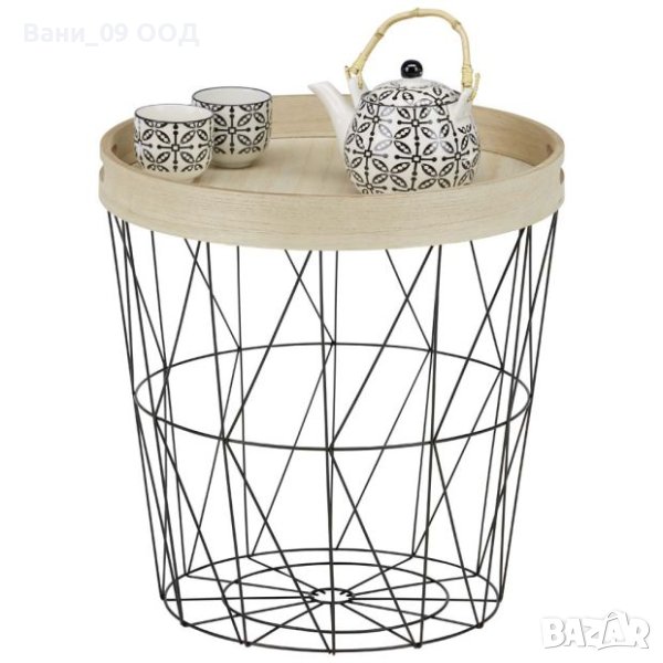 Помощна масичка с място за съхранение , снимка 1