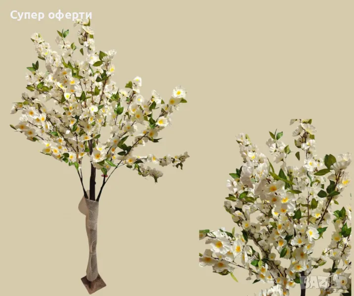 Декоративно дръвче, черешов цвят, 170см, снимка 1