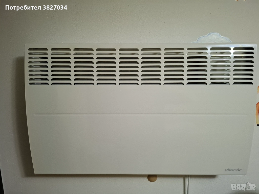 Конвектор инверторен Atlantic 2kw wifi, снимка 1